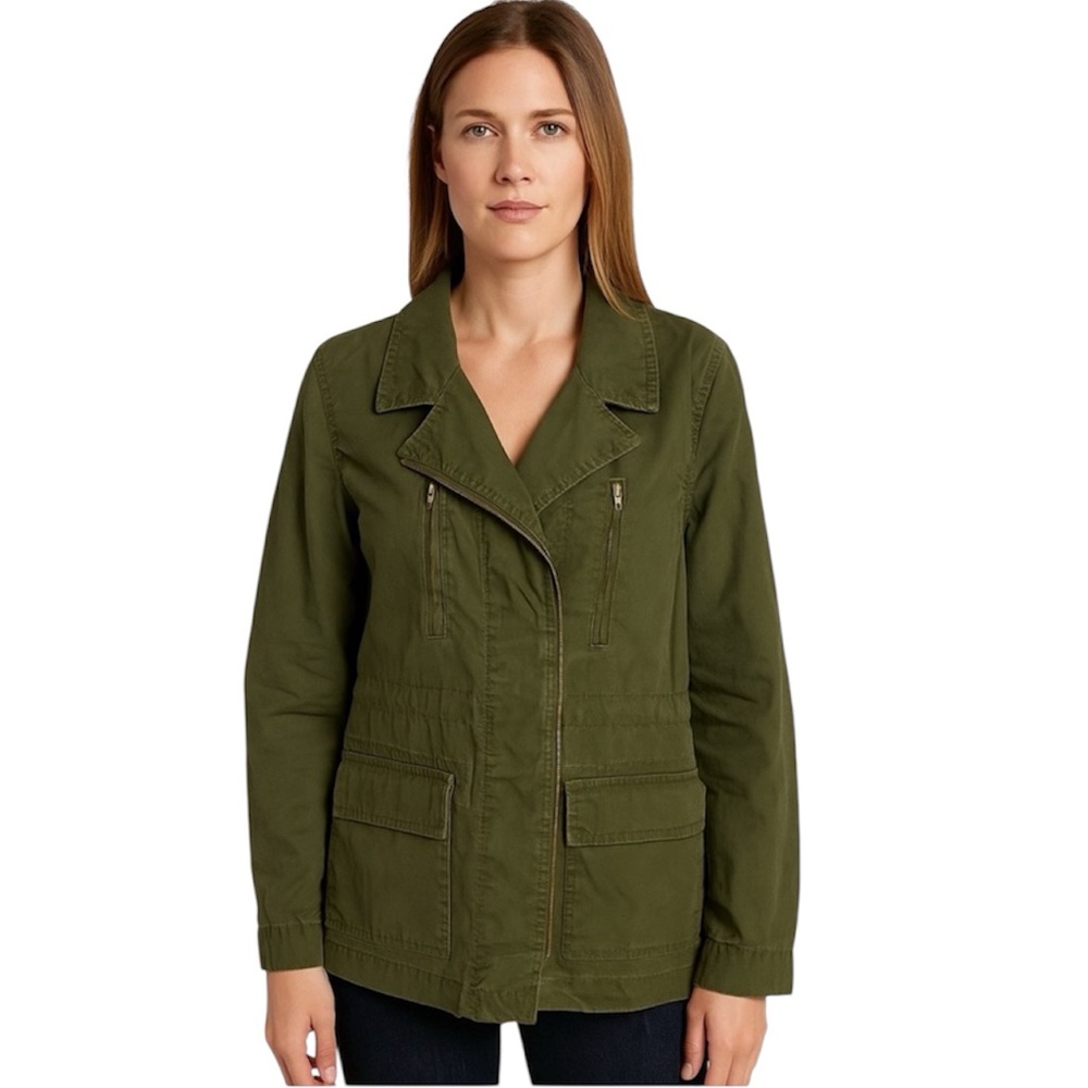 Old Navy army green utility jacket coat size small